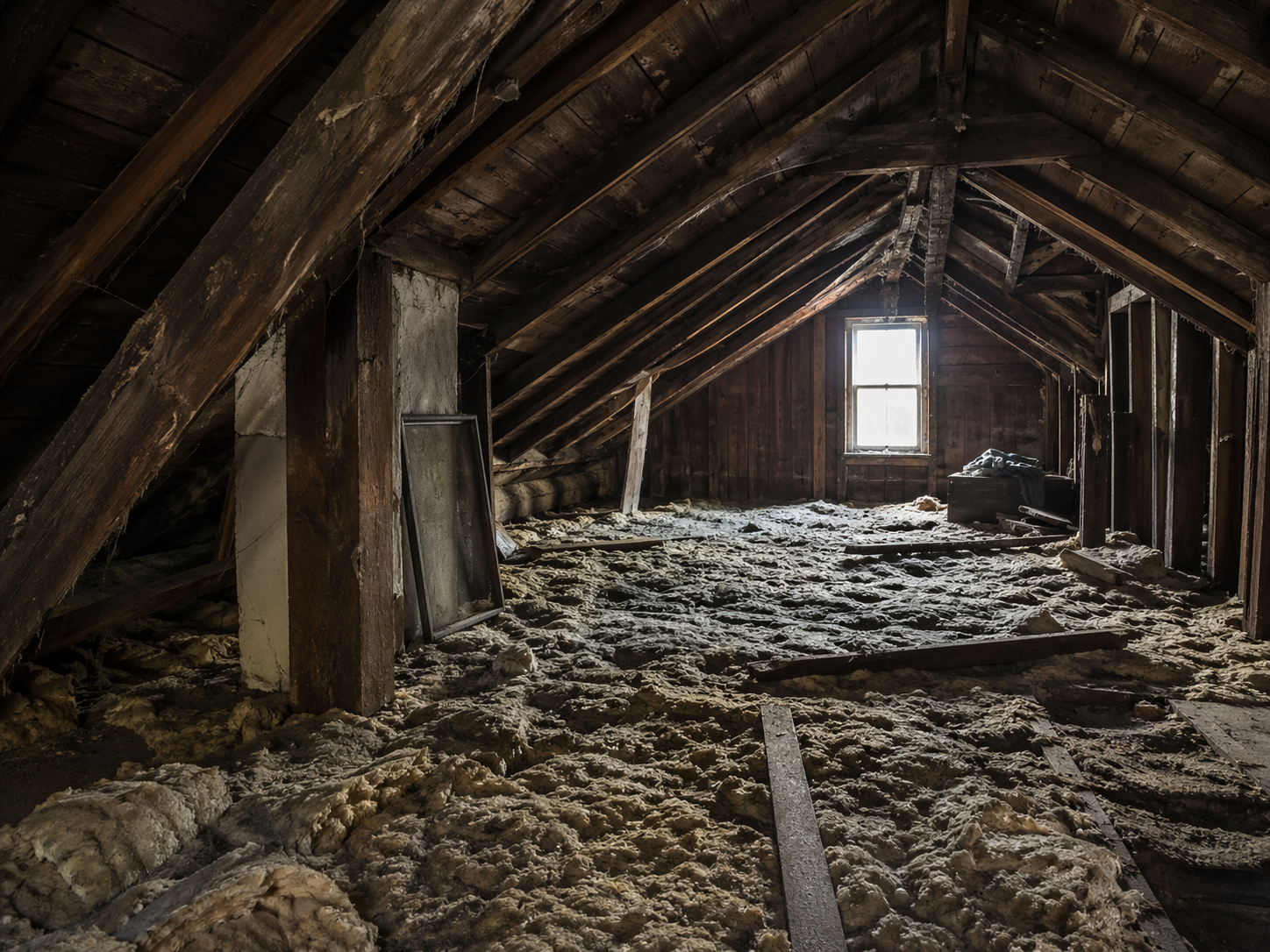 Dirty attic insulation conditions commonly documented in Salt Lake City, UT