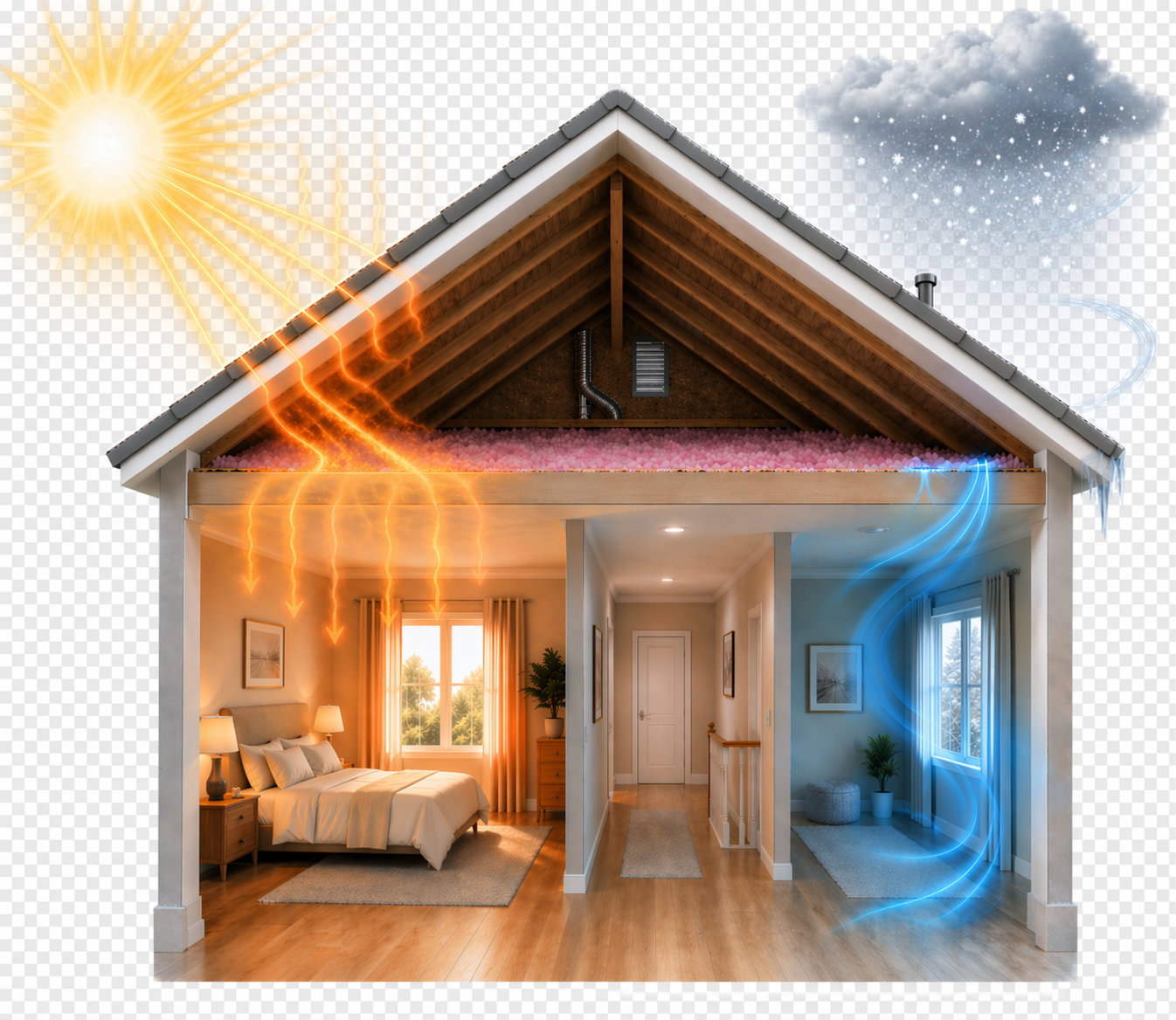 Why Upstairs Rooms Stay Hot