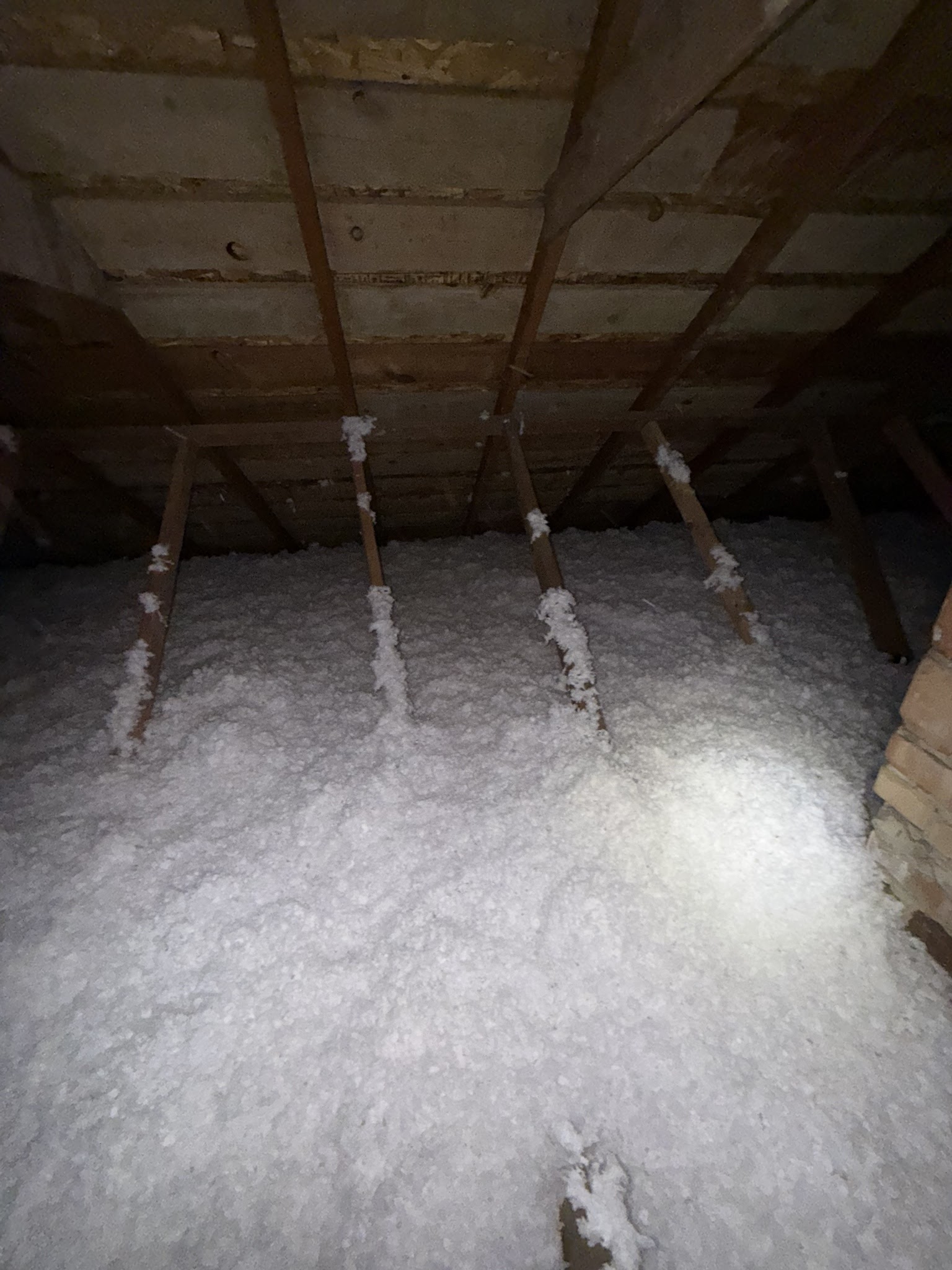 Finished attic condition from American Fork before-and-after photo set 3