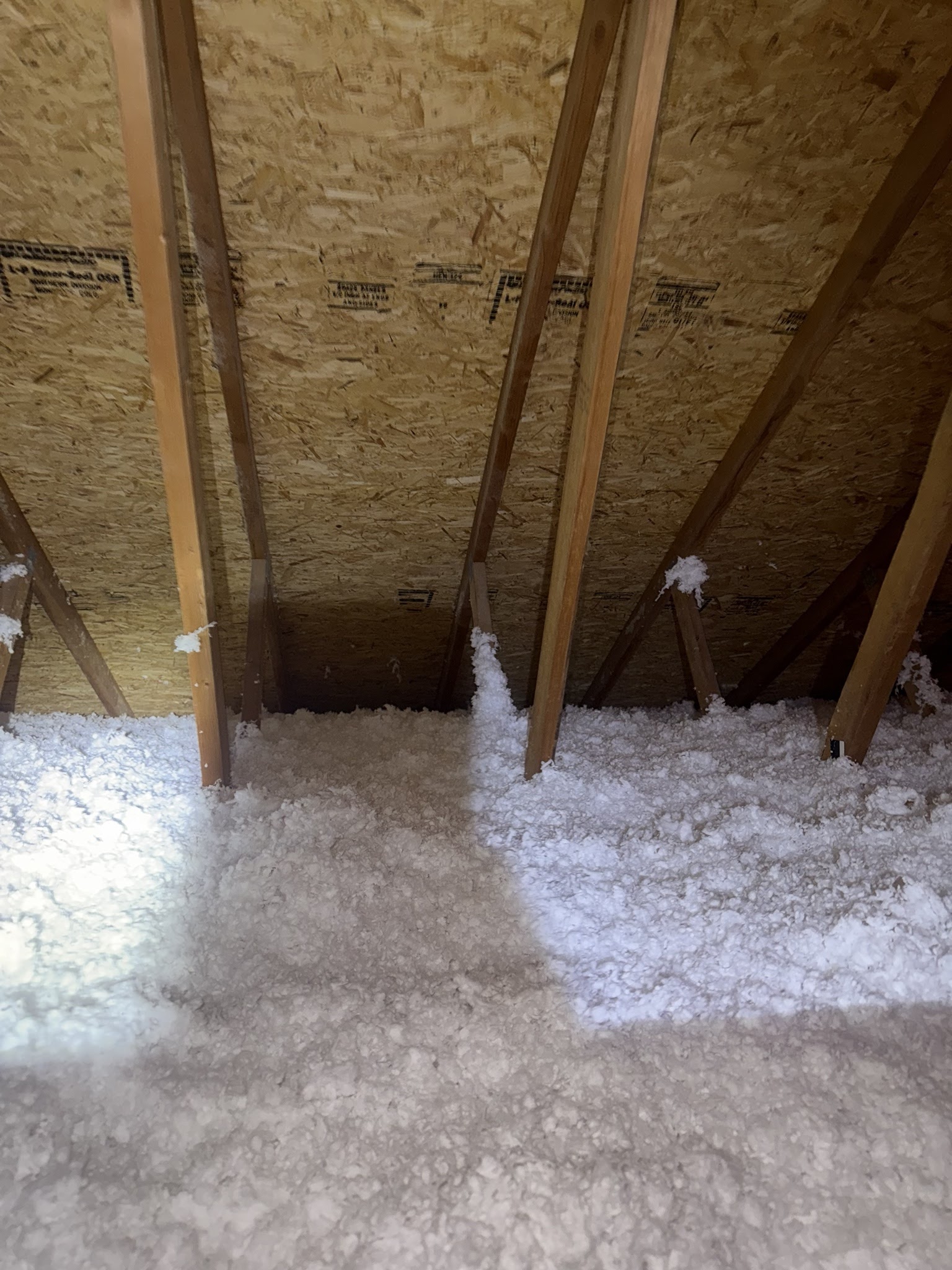 Finished attic condition from Herriman before-and-after photo set 1