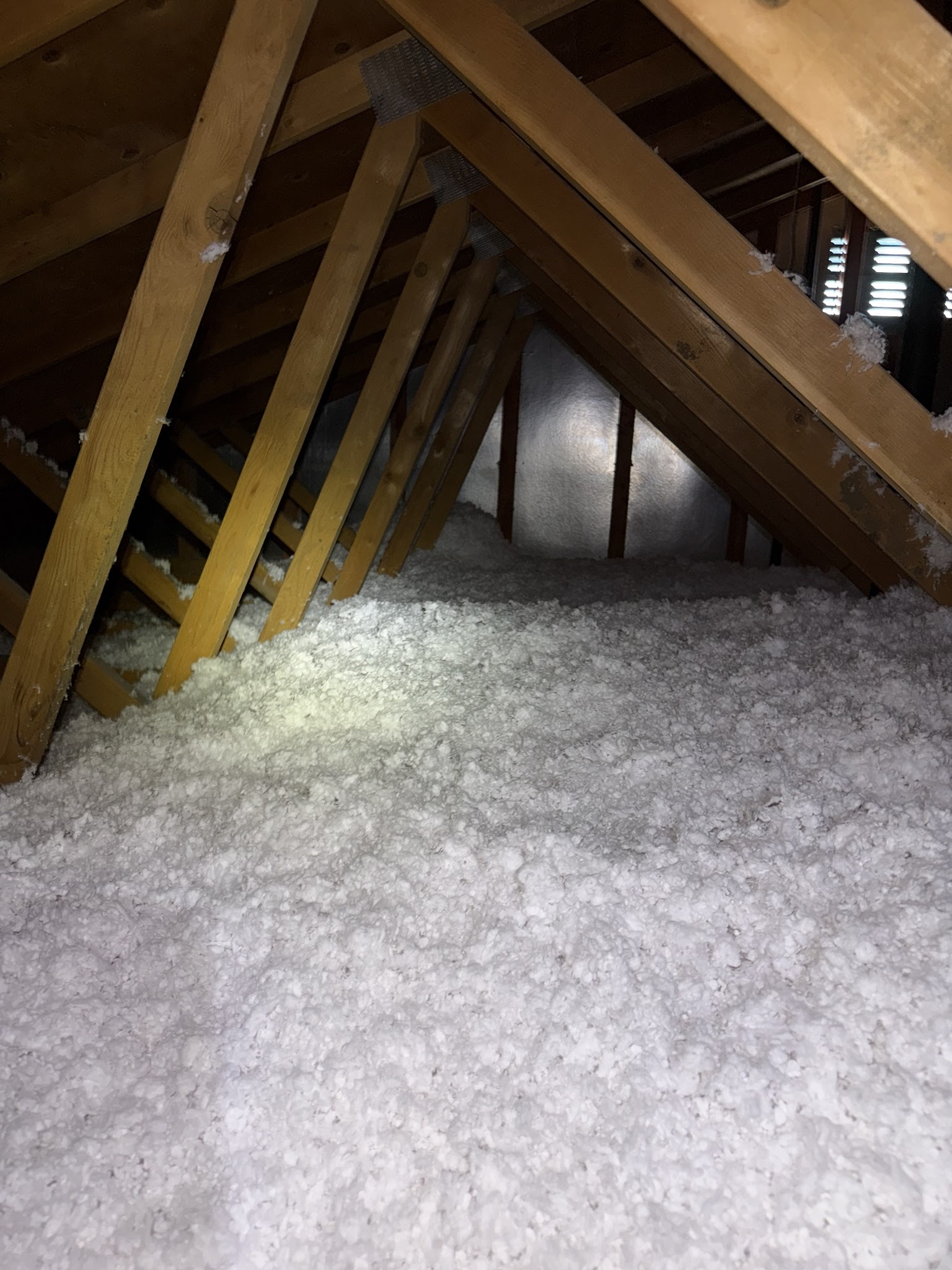 Finished attic condition from Herriman before-and-after photo set 3