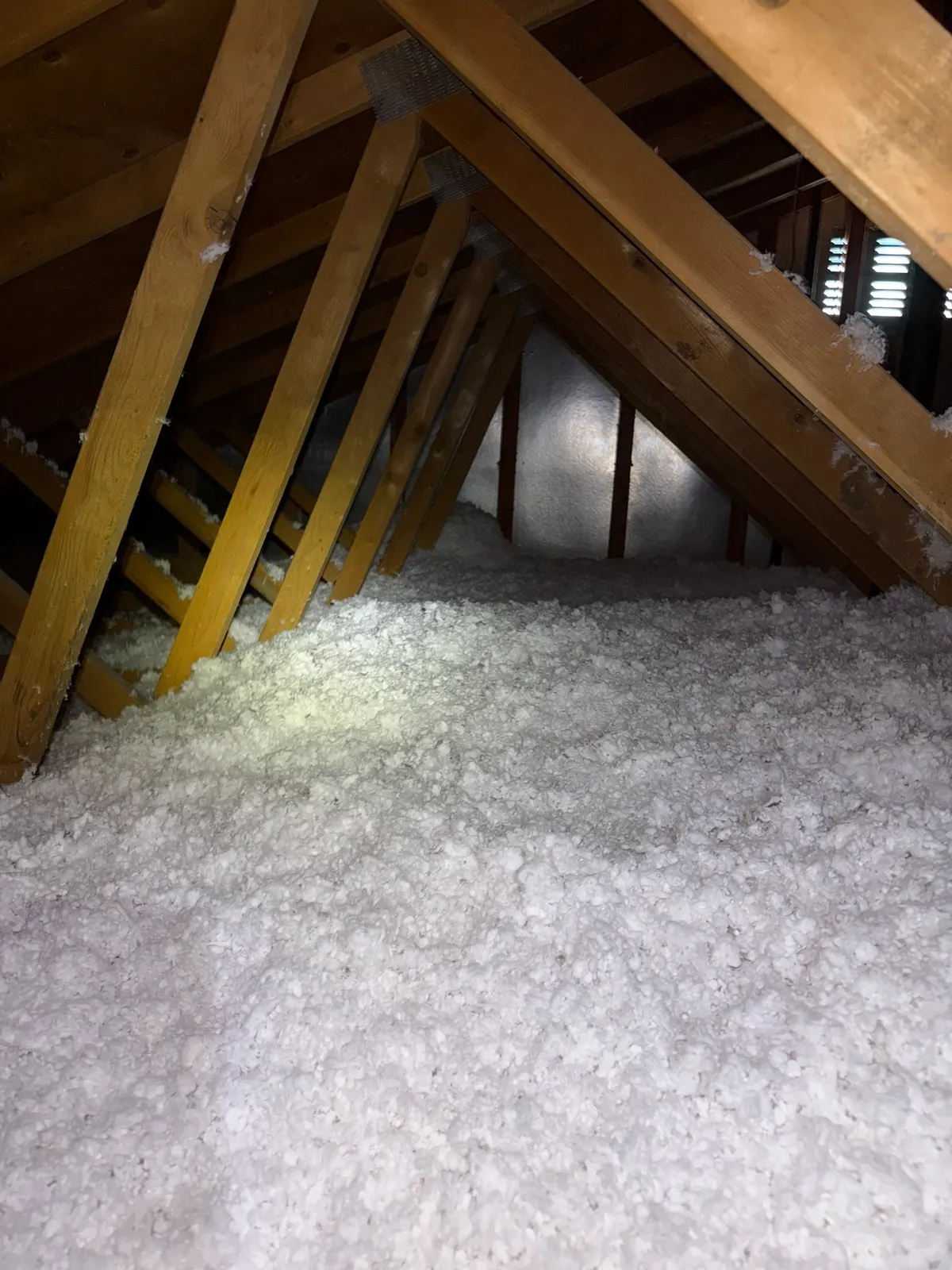 Finished attic condition from Herriman before-and-after photo set 3