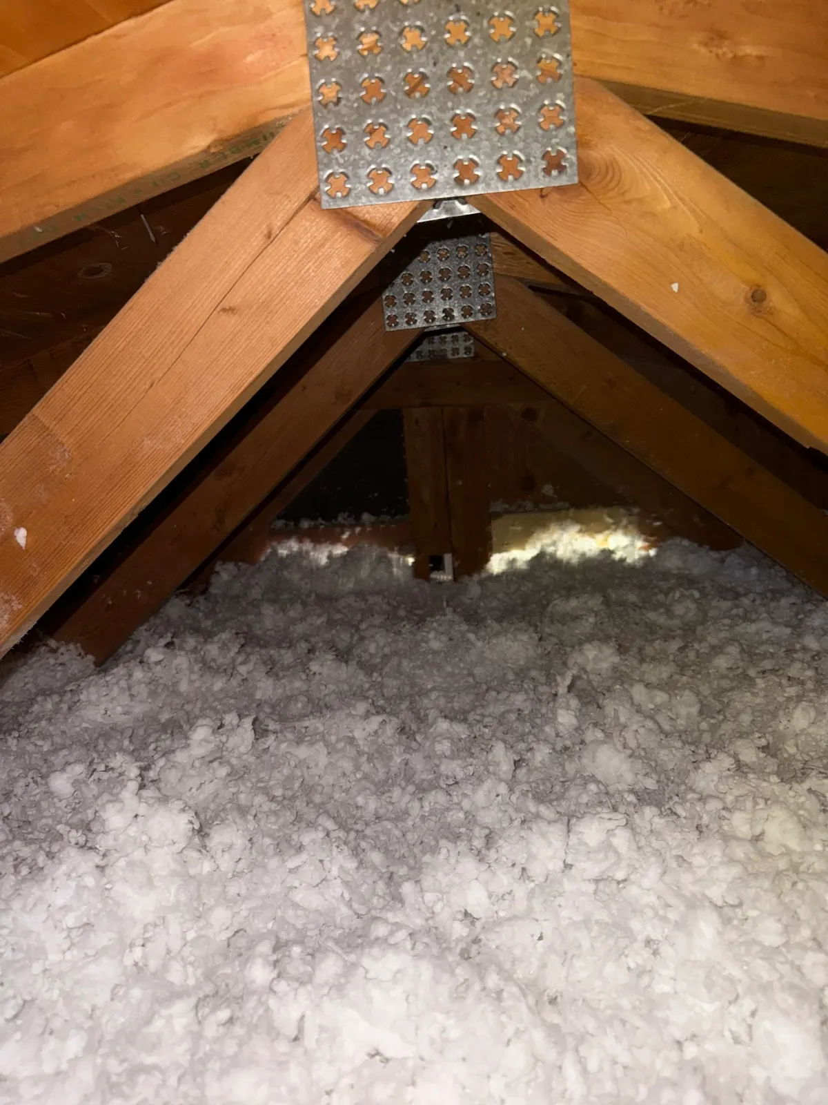 Finished attic condition from Sugar House before-and-after photo set 3